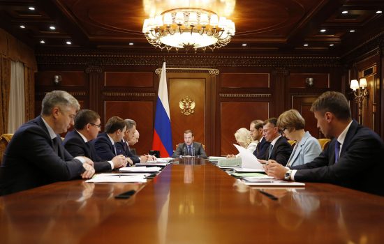 Медведев проведет серию совещаний по достижению национальных целей развития